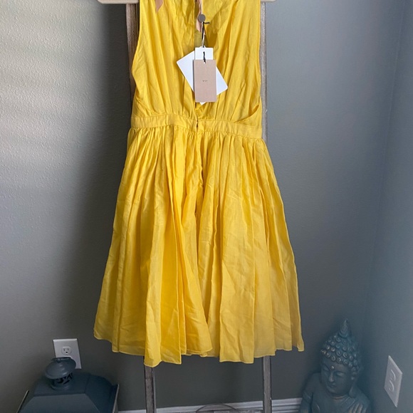 NWT yellow ☀️ dress #21 size US6 - Picture 11 of 12